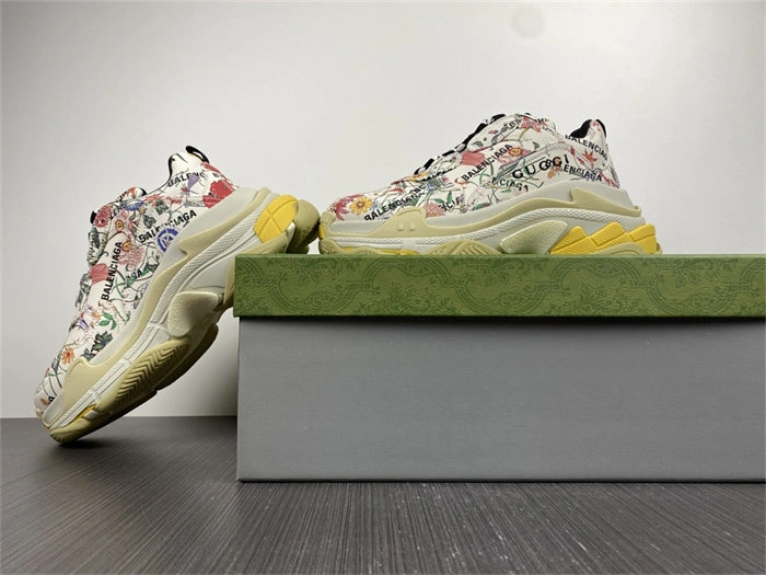 Gocci x BLCG The Hacker Project Triple S Flora Print 677195 UL110 Functional 4437