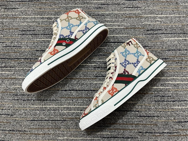 vibrant G*u*i high top sneaker 221