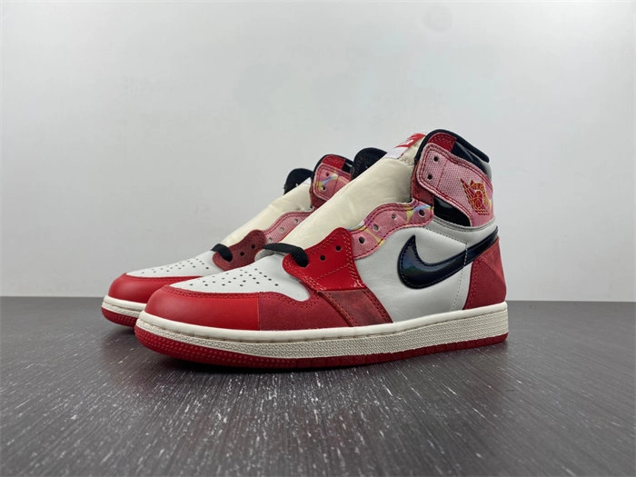 Bright Jordan 1 Retro High OG Spider-Man Across the Spider-Verse DV1748- 3593