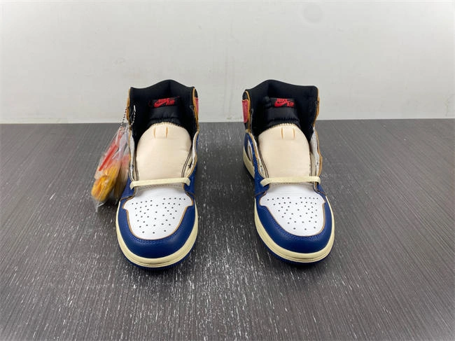 Original Jordan 1 Retro High Union Los Angeles Storm Blue BV1300- 3585