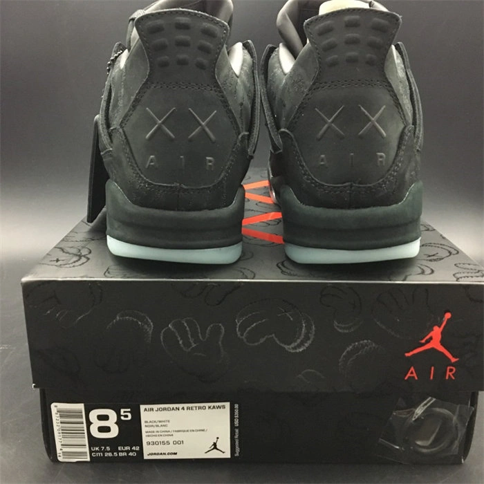 Jordan 4 Retro Kaws Black 930155- Seasonal 3873