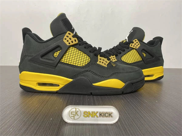 Upgraded Jordan 4 Retro Thunder DH6927- 3874