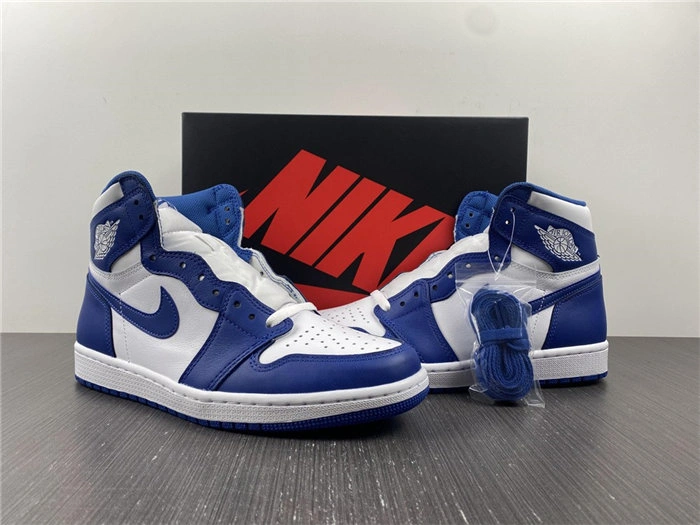 Durable Jordan1 Retro Storm Blue 555088- 3635