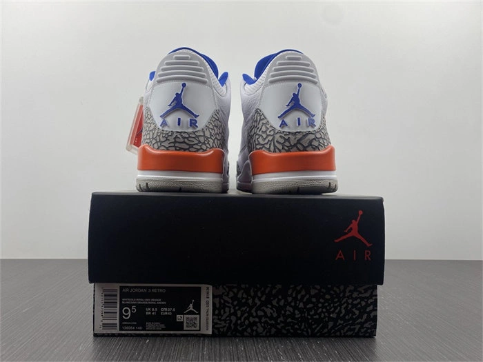 Jordan3 Retro Knicks 136064- WaterResistant 3841