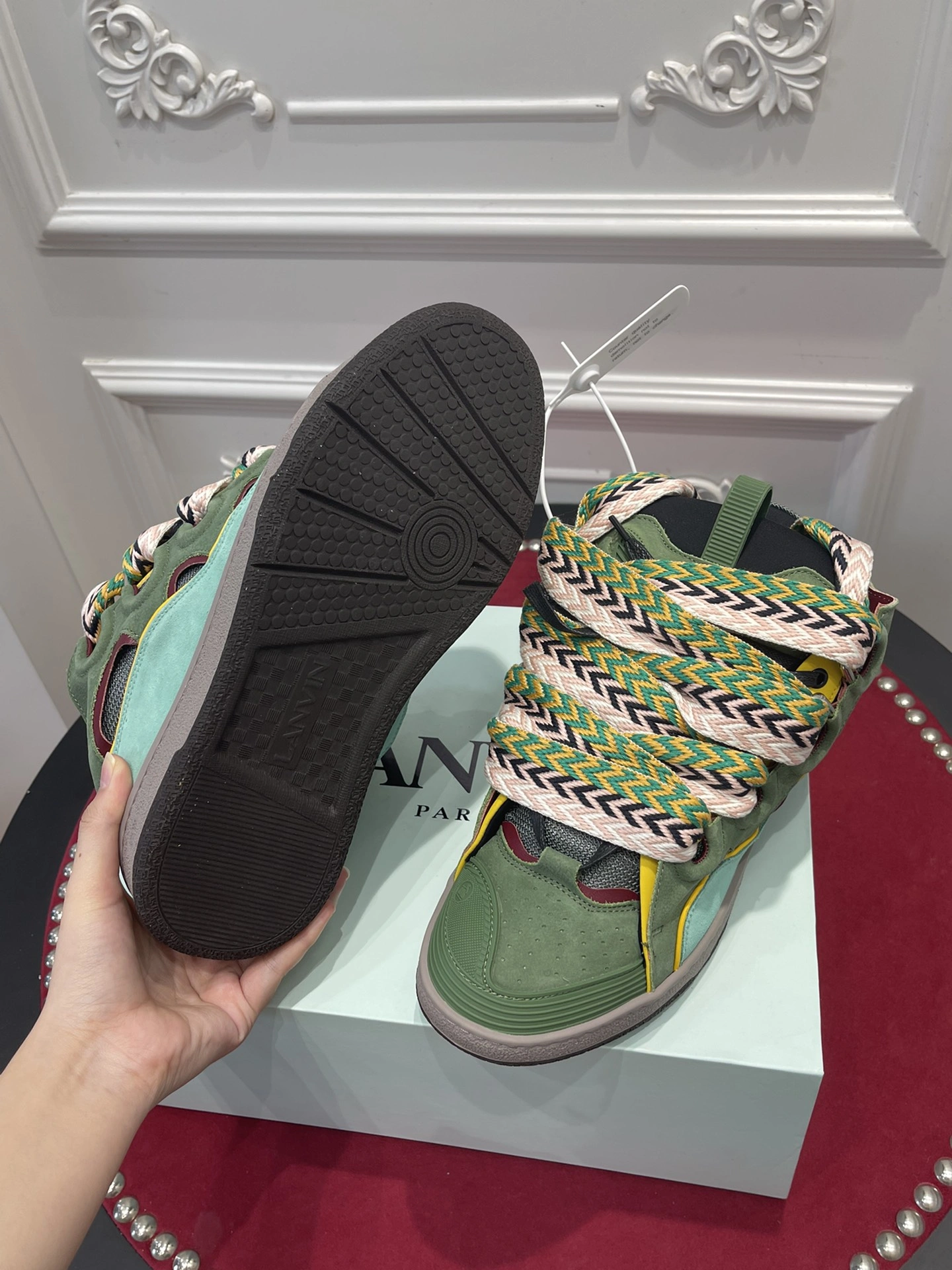 Compact Lanvon Curb Sneaker FM-SKRK11-DALL-P 809