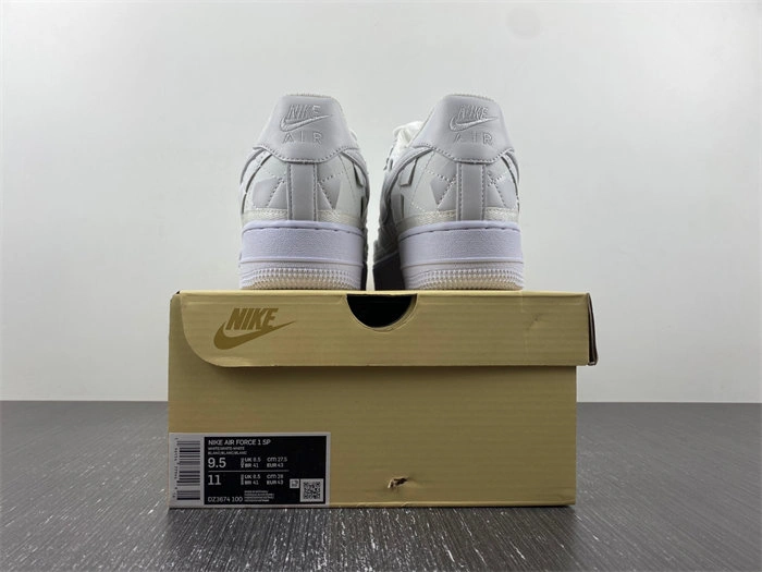 Supportive Nike Air Force 1 Low SP Billie Eilish Triple White DZ3674- 5121