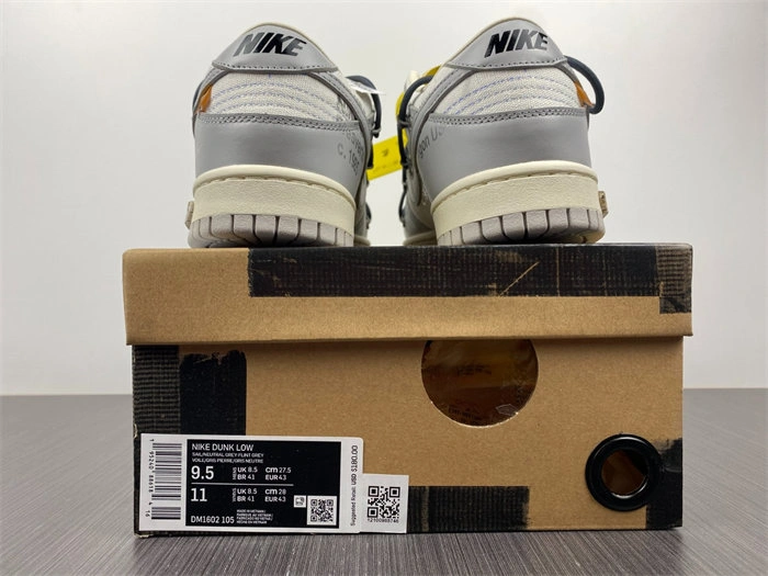 SmartChoice Nike Dunk Low Off-White Lot 41 DM1602- 5072