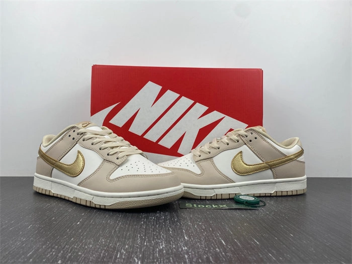 Supportive Nike Dunk Low Phantom Metallic Gold DX5930- 4594